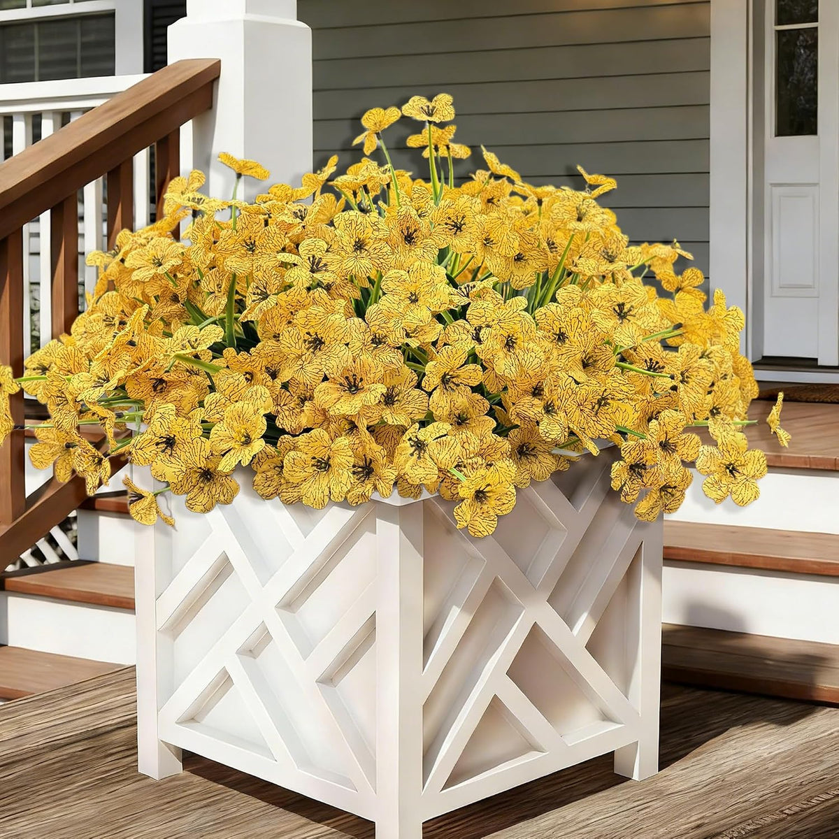 Greengris Artificial Flower Bundles, Decorative Use