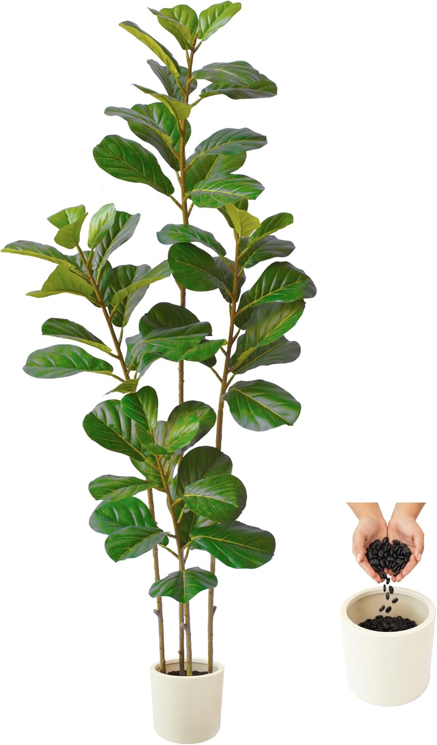 Greengris 6ft Artificial Tree, Home Decor