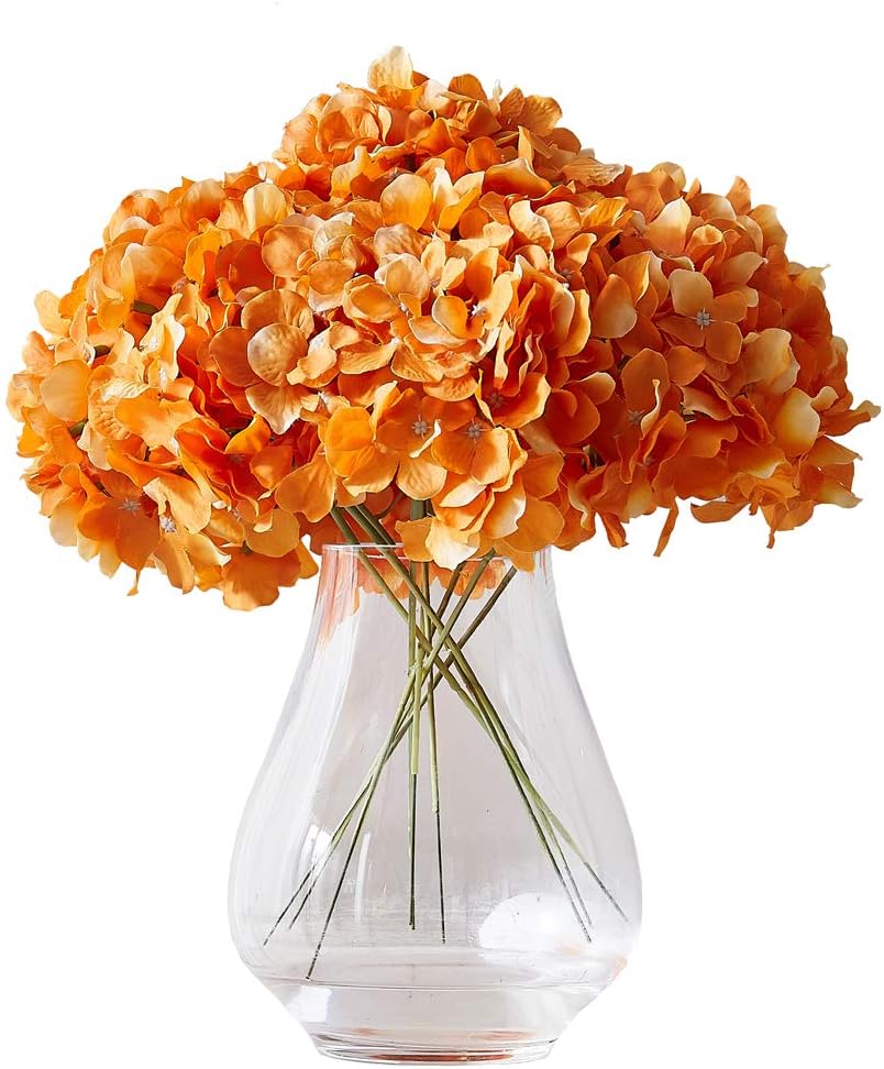 Greengris Artificial Hydrangea Flower Heads, Decorative Use
