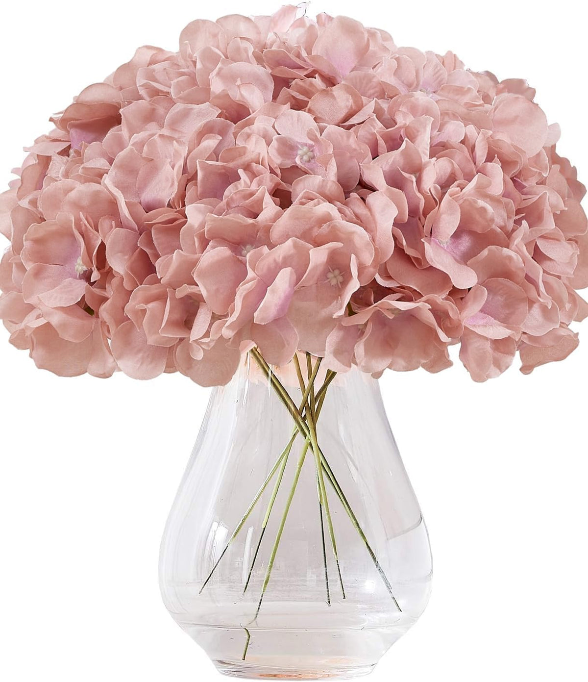 Greengris Artificial Hydrangea Flower Heads, Decorative Use