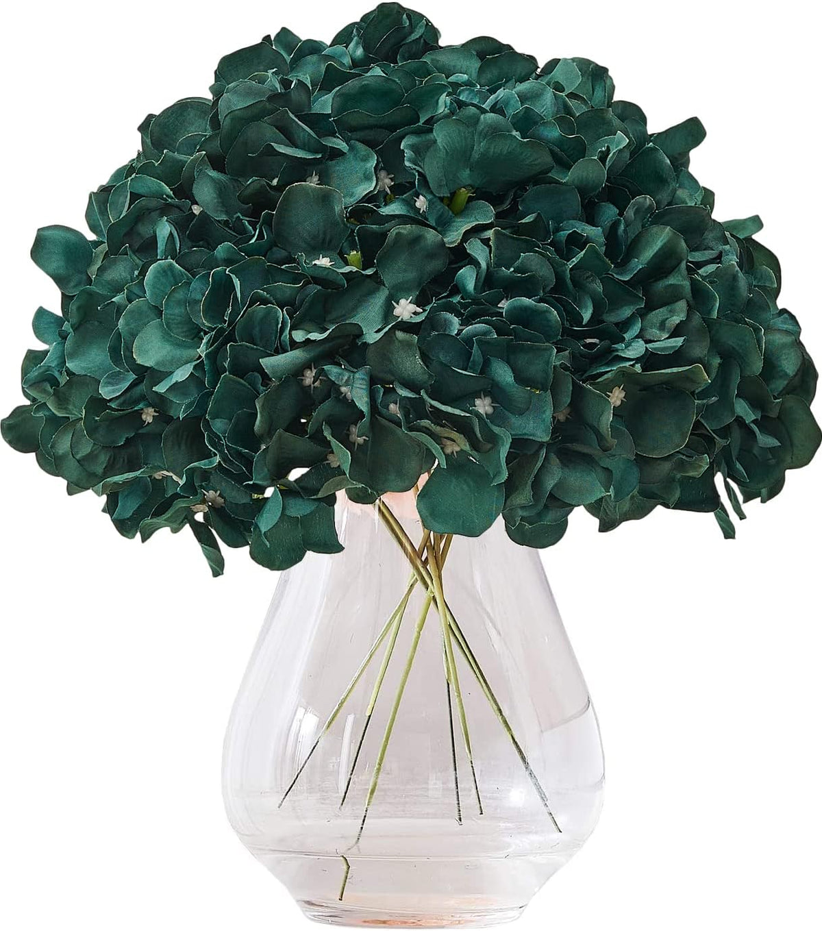 Greengris Artificial Hydrangea Flower Heads, Decorative Use