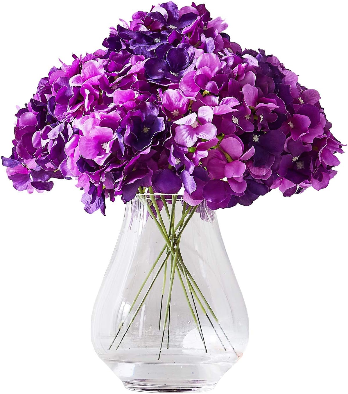 Greengris Artificial Hydrangea Flower Heads, Decorative Use