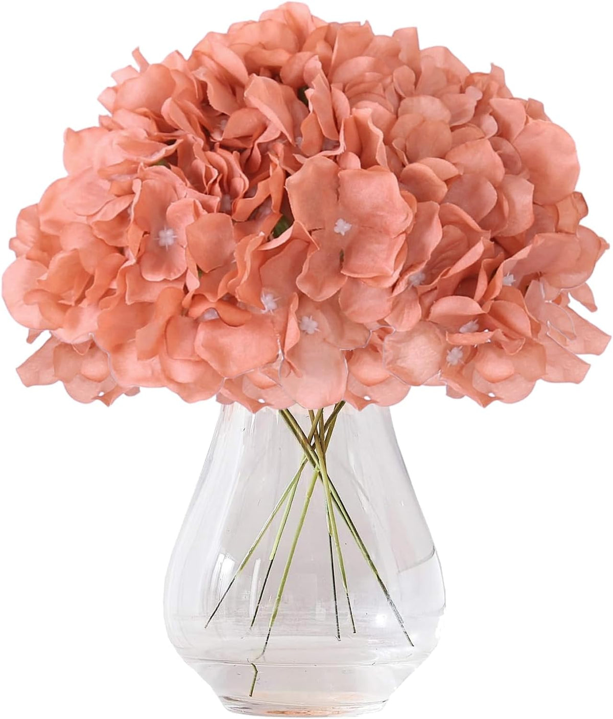 Greengris Artificial Hydrangea Flower Heads, Decorative Use