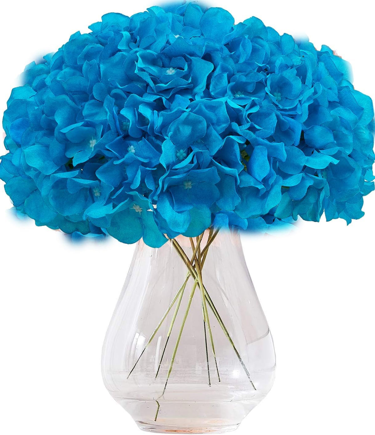 Greengris Artificial Hydrangea Flower Heads, Decorative Use
