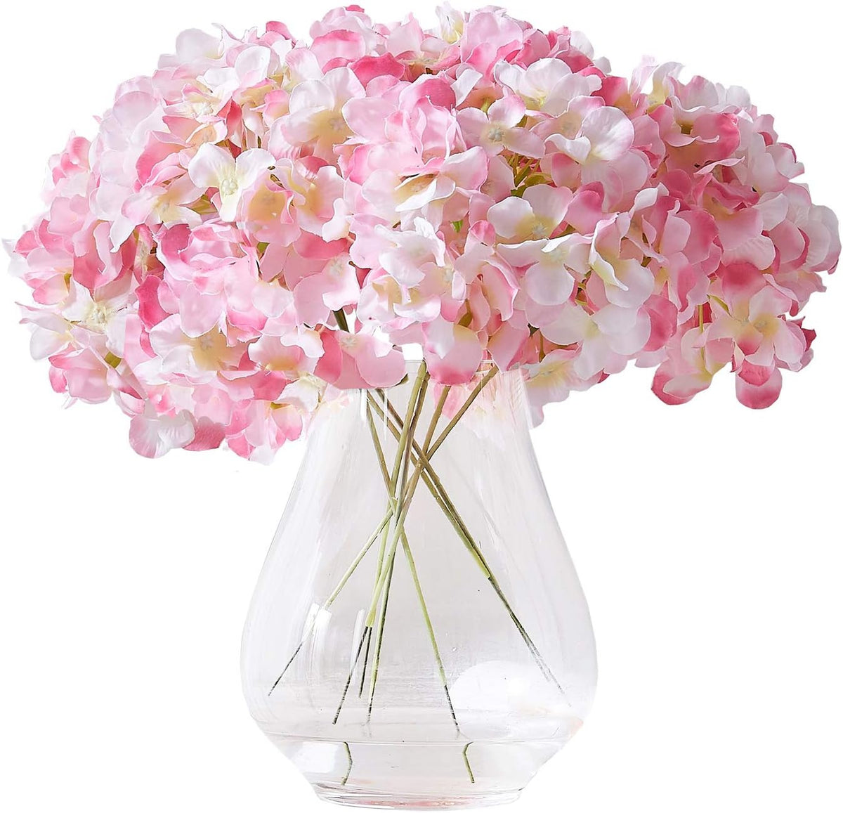 Greengris Artificial Hydrangea Flower Heads, Decorative Use