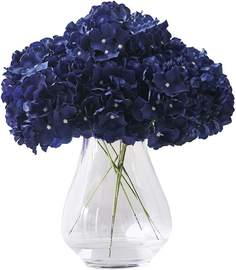 Greengris Artificial Hydrangea Flower Heads, Decorative Use
