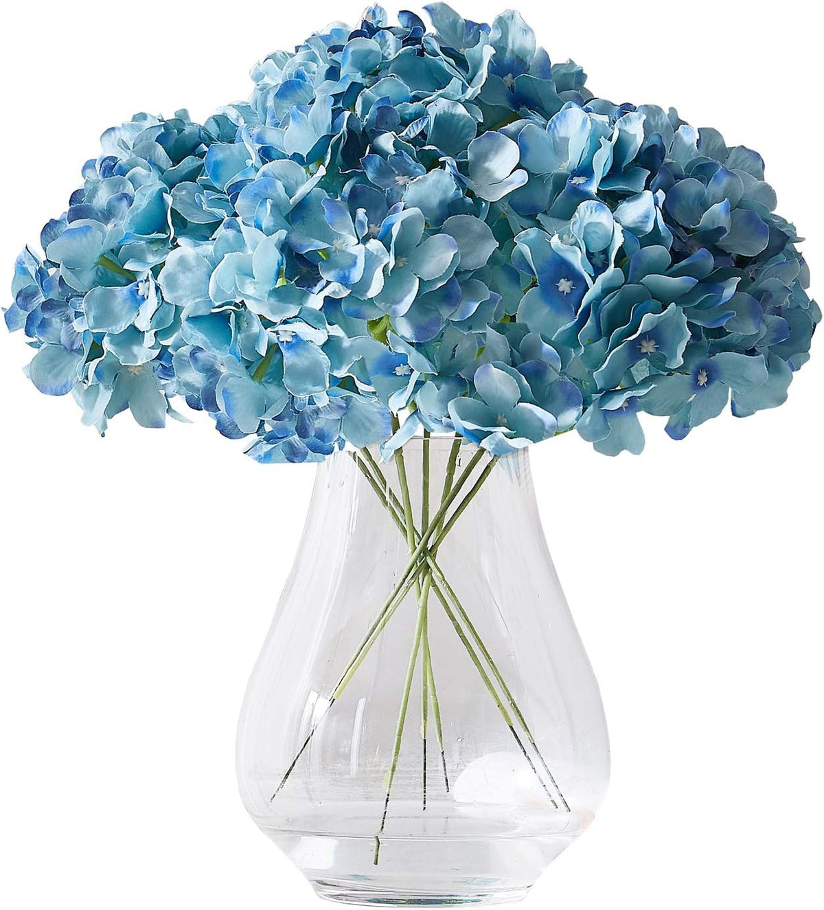 Greengris Artificial Hydrangea Flower Heads, Decorative Use