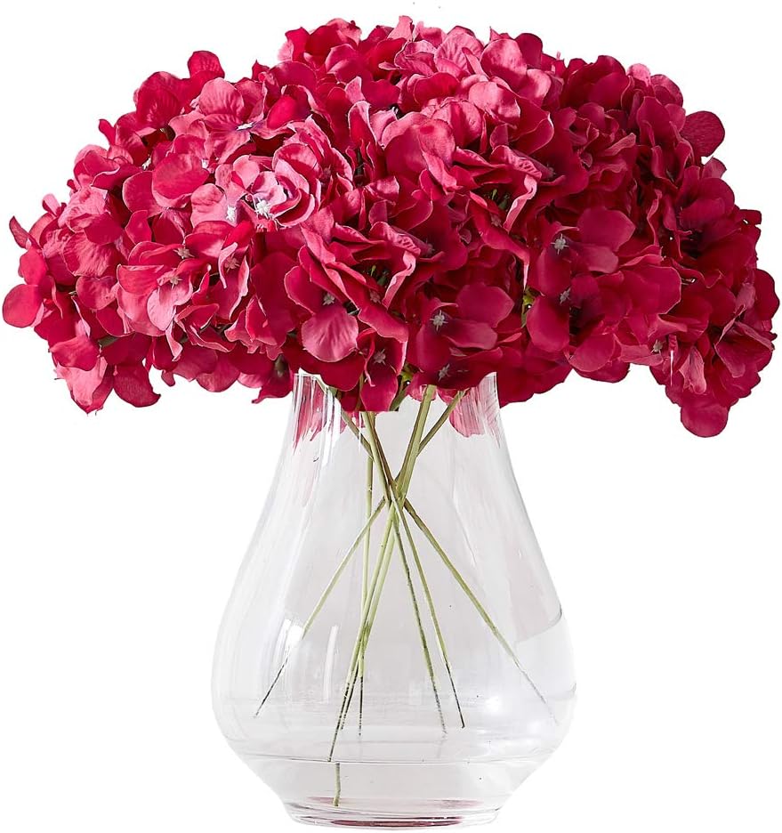 Greengris Artificial Hydrangea Flower Heads, Decorative Use