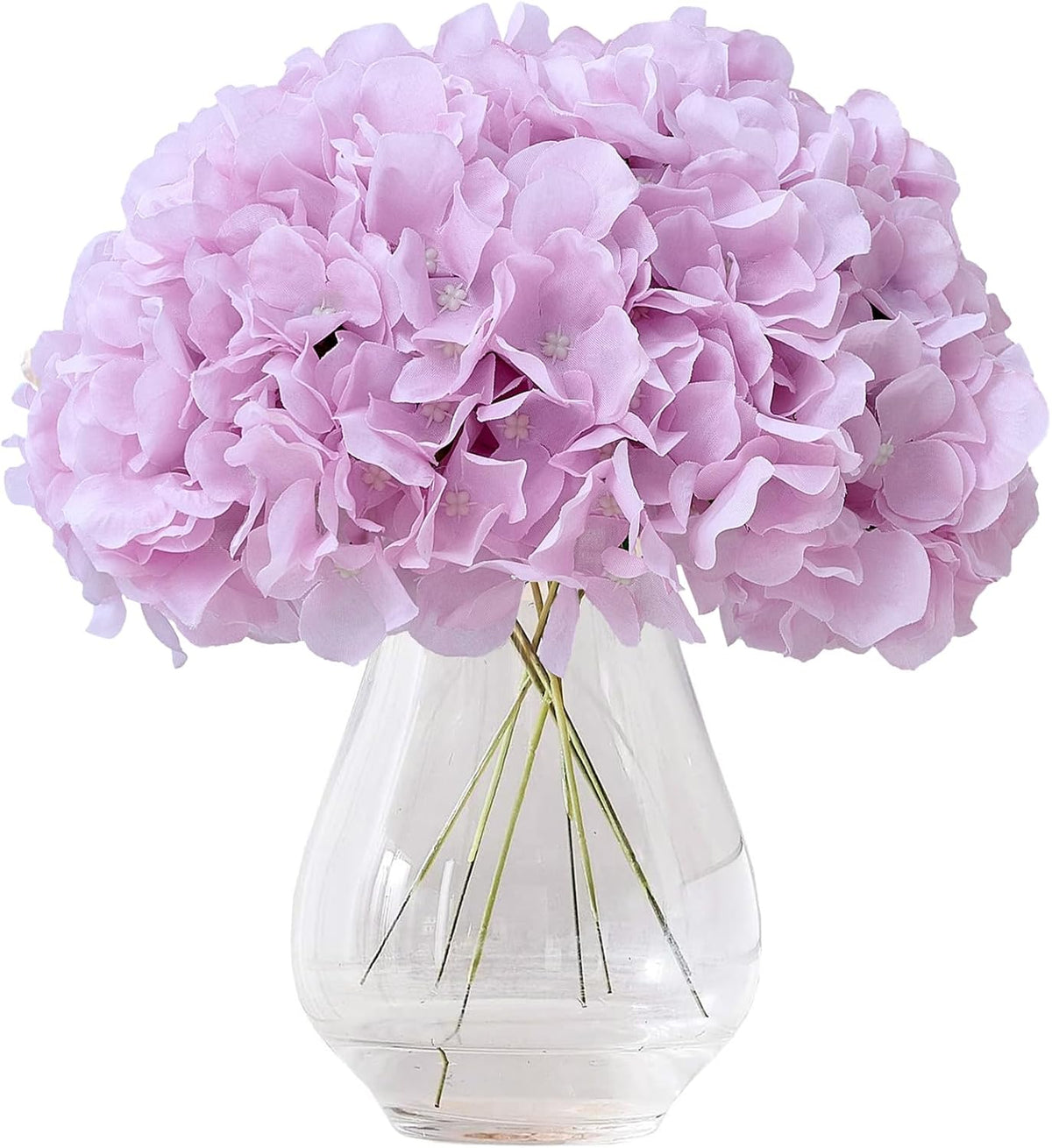 Greengris Artificial Hydrangea Flower Heads, Decorative Use