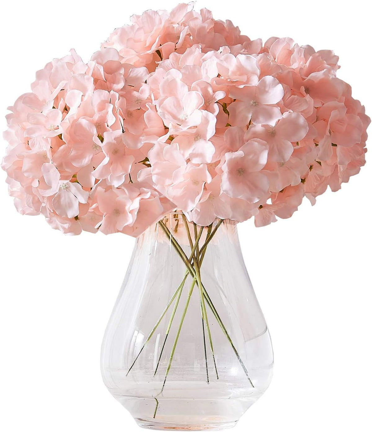 Greengris Artificial Hydrangea Flower Heads, Decorative Use